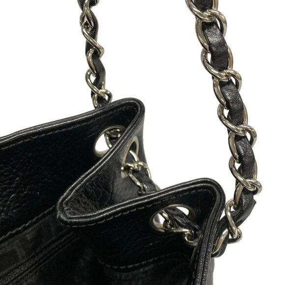 Auth CHANEL 2.55 - Black Leather Shoulder Bag - Picture 10 of 16